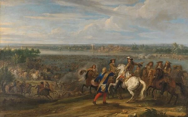 Louis XIV Crossing Netherlands Lobith Louis XIV travels