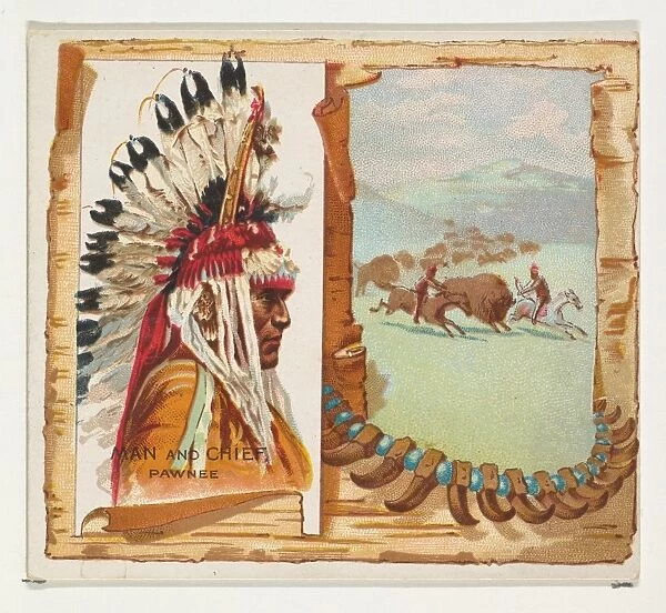 Man Chief Pawnee American Indian Chiefs series