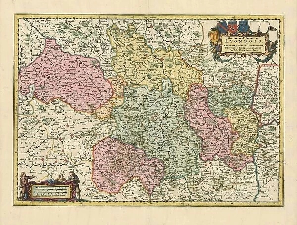 Map Gouvernement general du Lyonnois ou sont le Lyonnois