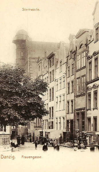 Mariacka Street Gdansk 1900s Observatories