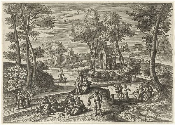 May, Julius Goltzius, Gillis Mostaert (I), Hans van Luyck, c. 1560 - 1595