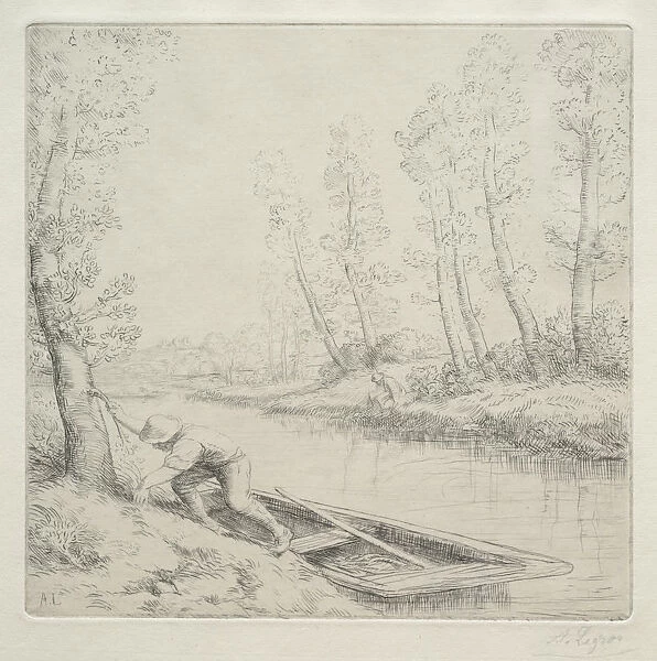 Morning River Le Matin sur la riviere 1900