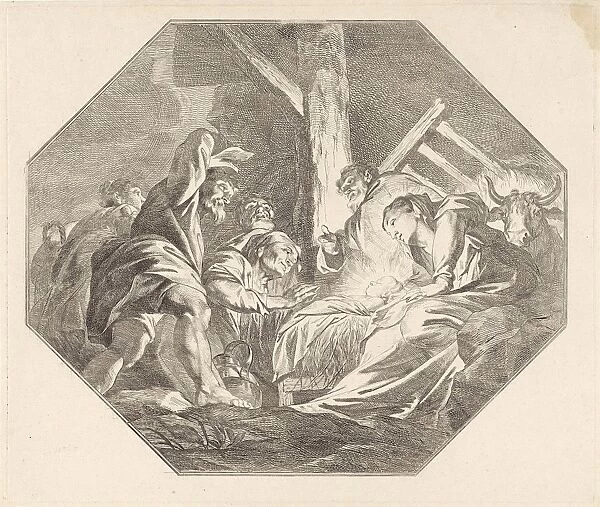 Nativity, Jacob de Wit, 1705 - 1754