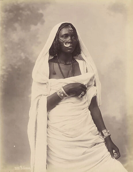 Nubian Woman Pascal Sebah Turkish 1823 1886