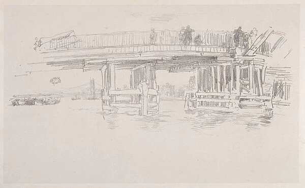 Old Battersea Bridge James McNeill Whistler American