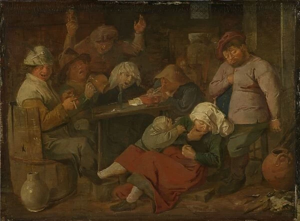 Peasant Carouse, Adriaen Brouwer, 1620 - 1630