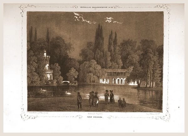 Petit Trianon, Paris and surroundings, daguerreotype, M