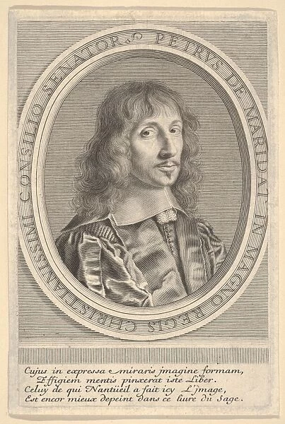 Pierre da Maridat ca 1653 Engraving Sheet 5 5  /  16