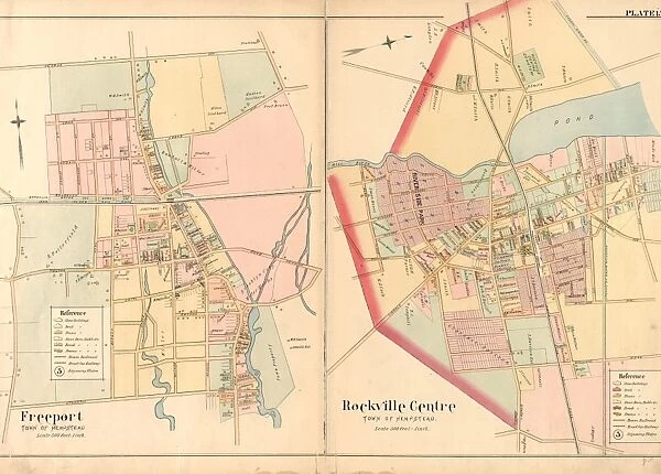 Plate 15: Freeport, Town of Hempstead - Rockville Centre, Town of Hempstead