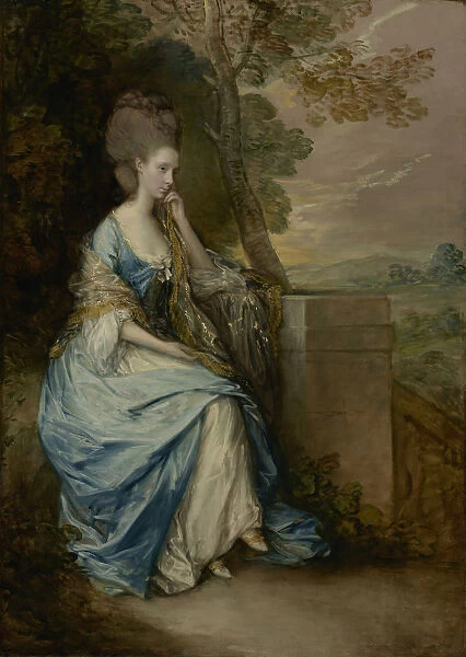 Portrait Anne Countess Chesterfield Thomas Gainsborough