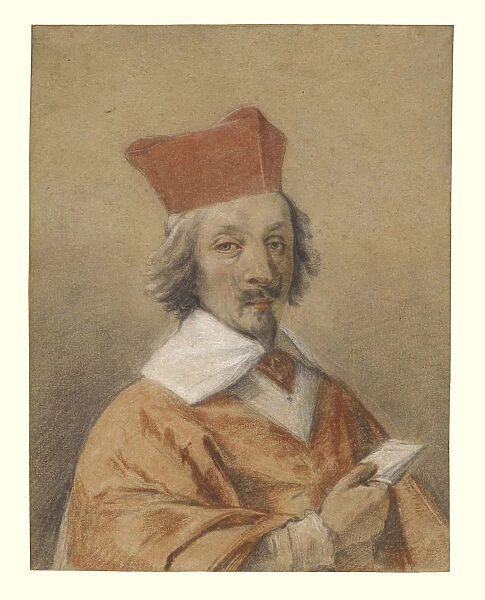 Portrait Armand-Jean du Plessis Cardinal de Richelieu
