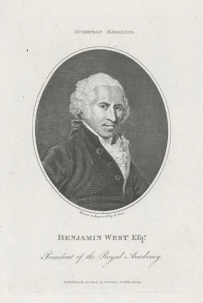 Portrait Benjamin West Bust portrait portrait