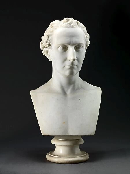 Portrait Bust of the Artists Brother, the Sculptor John Gibson, R