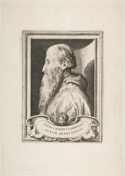 Portrait Cardinal Pietro Bembo facing left 1572