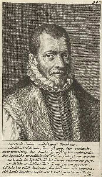 Portrait of Franciscus Junius (I). Hendrik Bary, Geeraert Brandt (I), 1657 - 1707