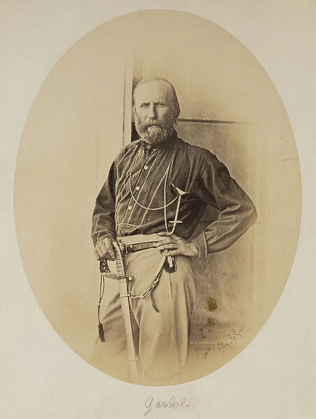 Portrait Giuseppe Garibaldi Gustave Le Gray French