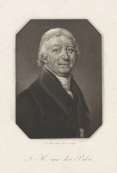 Portrait of Johannes Hendricus van der Palm, Frederik Christiaan Bierweiler, Charles