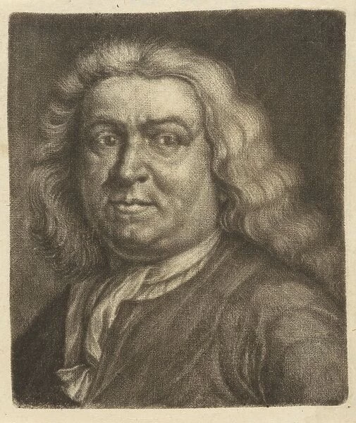 Portrait of Johannes Jacobus Vitriarius, Jan de Groot, Hieronymus van der Meij, 1698-1776