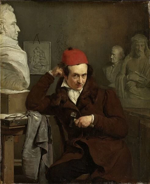 Portrait of Louis Royer, Charles van Beveren, 1830