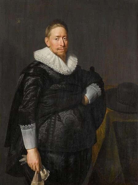 Portrait Man Pauw Family Reijnier Pauw 1591-1676