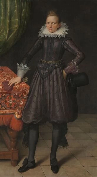 Portrait Peter Courten 1599-1624 Knight Peter Courten