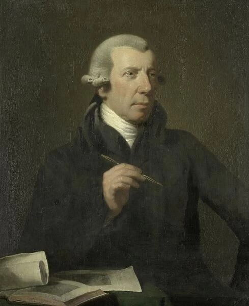 Portrait of Reinier Vinkeles, Draftsman and Engraver, Charles Howard Hodges, 1800 - 1816