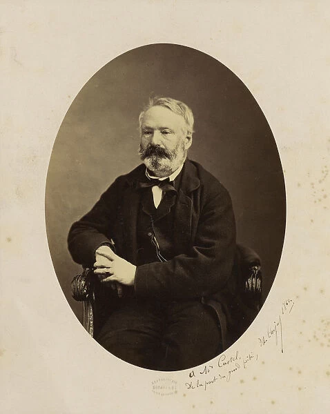 Portrait Victor Hugo Etienne Carjat French 1828