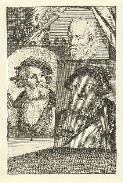 Portraits Hans Sebald Beham Lucas Cranach I Gerard de Jode