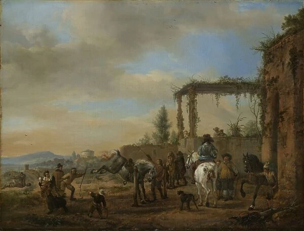 The Riding School, Philips Wouwerman, c. 1660