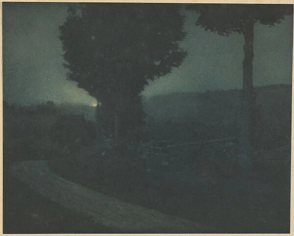 Road Valley Moonrise Edward Steichen American