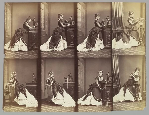 Rosalie Le 1866 Albumen silver print glass negative