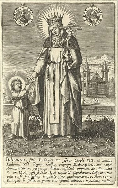 Saint Joan of France, Adriaen Collaert, 1608