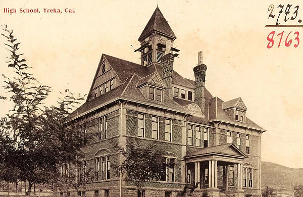Schools California Siskiyou County 1906 Yreka