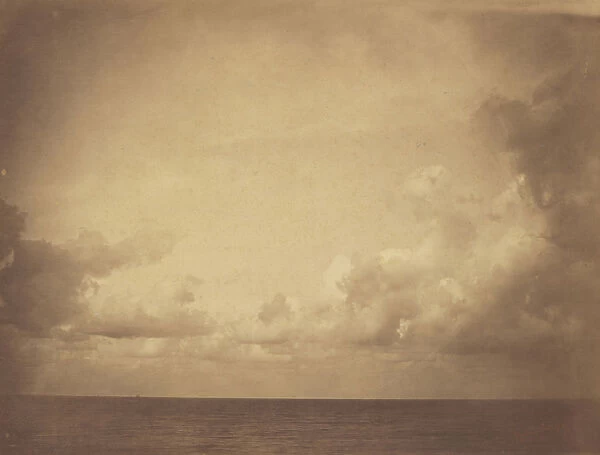 Seascape Cloud Study Gustave Le Gray French 1820