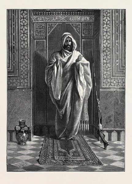 sheikh Abdul Rahman from the Picture by Carl Haag