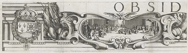 Siege La Rochelle Plate 1 1628-1630 Jacques Callot
