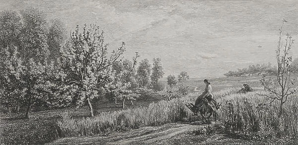 Springtime 1857 Charles Francois Daubigny