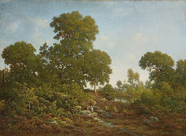 Springtime c. 1860 ThA odore Rousseau French