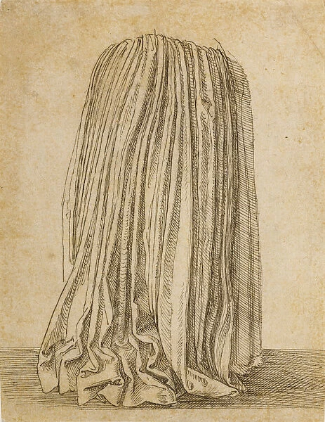 Study Pleated Skirt Hans Brosamer German 1500
