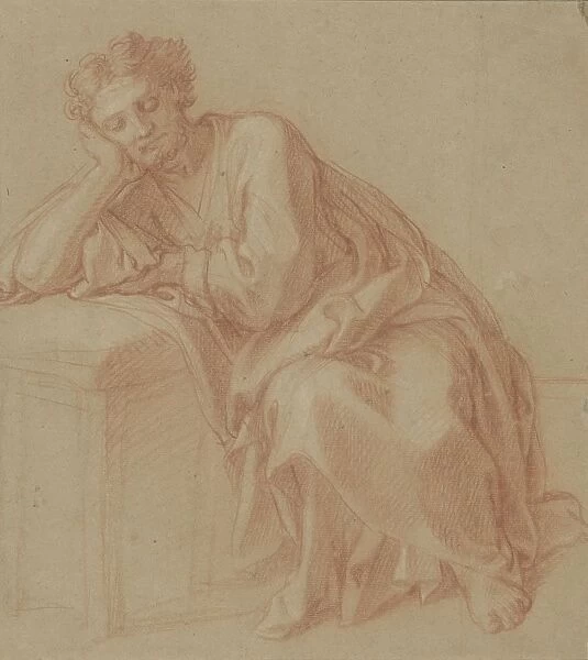 Study resting man FranAzois Verdier 1661 1730