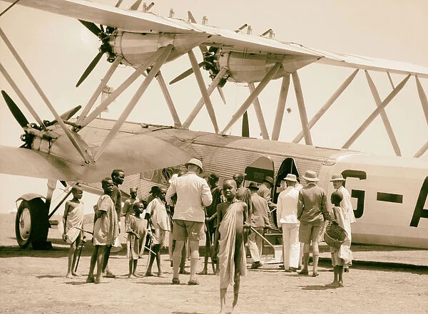 Sudan Malakal Passengers entering plane southward