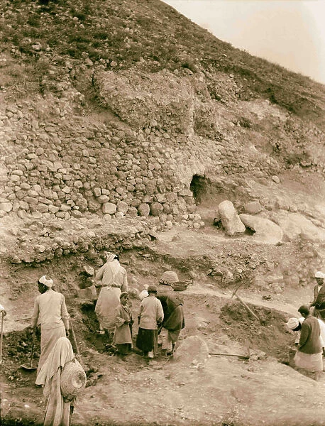 Tel Deweir Lachish Section revetment city gates