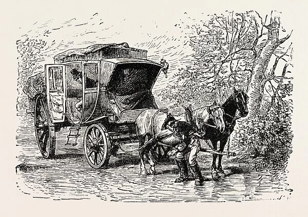 Travelling Coach, Seventeenth Century