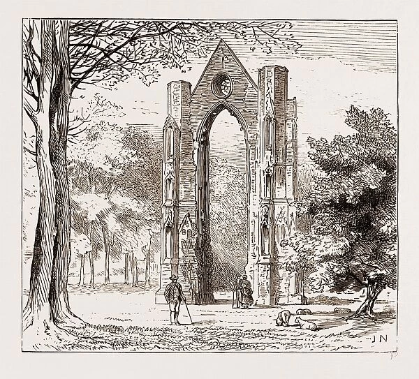 Walsingham Abbey, Social Science Congress at Norwich Uk 1873