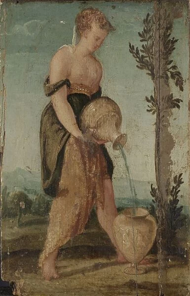 Woman with Water Jug, circle of Lambert Sustris, 1540 - 1570