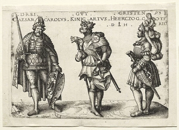 Three Worthy Christians 1516 Daniel I Hopfer