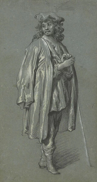 Young Man Standing Govaert Flinck Dutch 1615