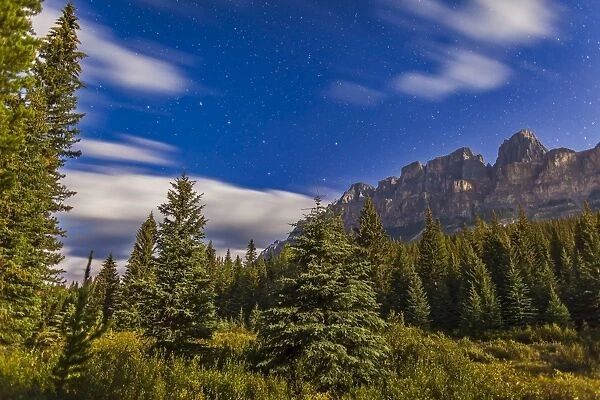 The Big Dipper over Castle Mountain, Banff National Park, Canada