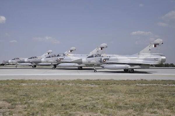 A group of Dassault Mirage 2000-5EDA  /  DDA of the Qatar Emiri Air Force