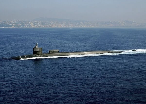 Guided-missile submarine USS Georgia